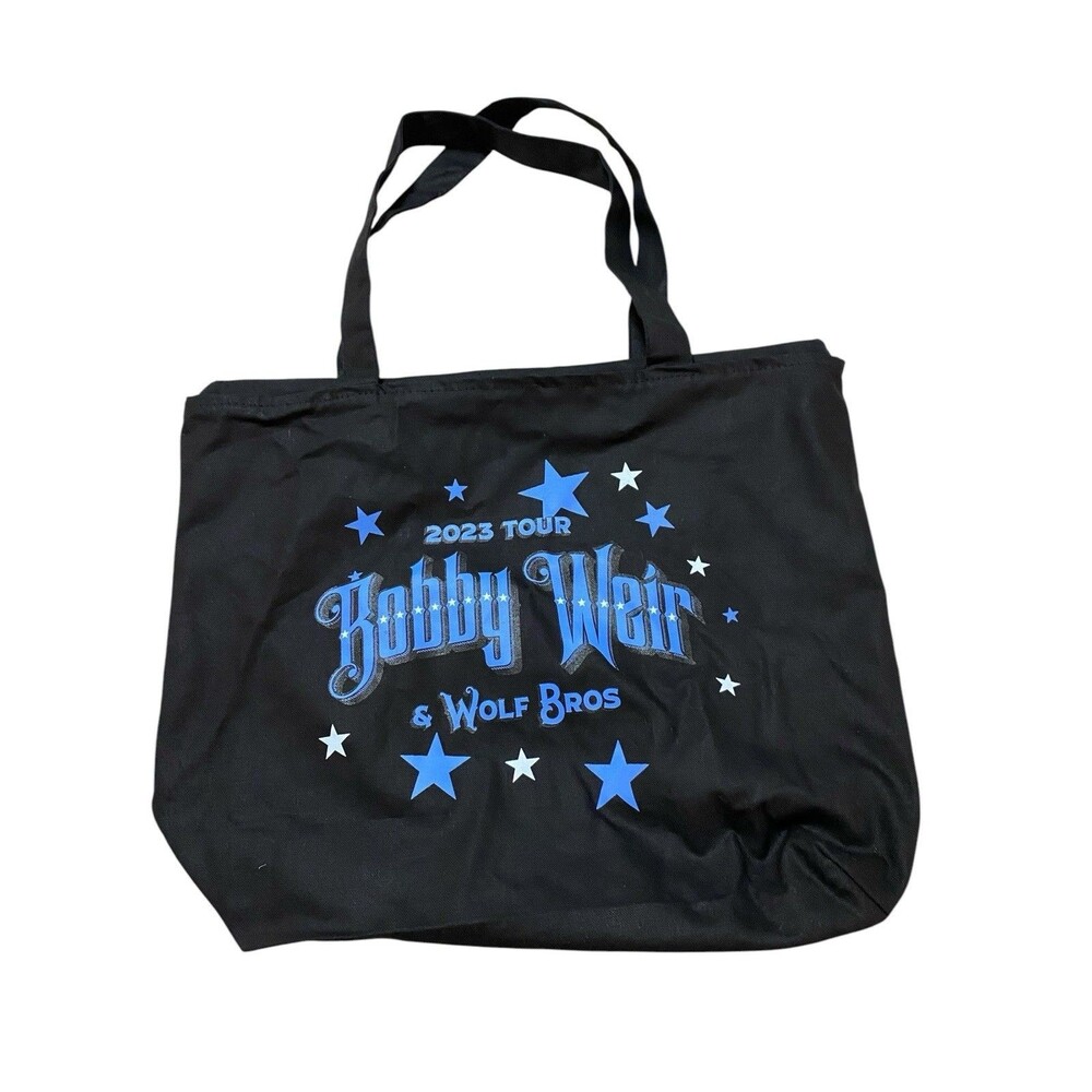 Bobby Weir & Wolf Bros 2023 Tour VIP Tote Bag Zip Top
